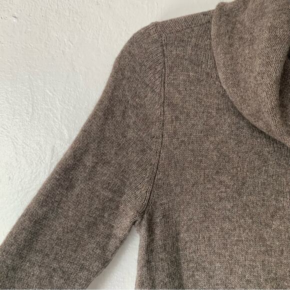 Eileen Fisher Asymmetrical Turtleneck Yak Wool NWOT - Picture 10 of 16